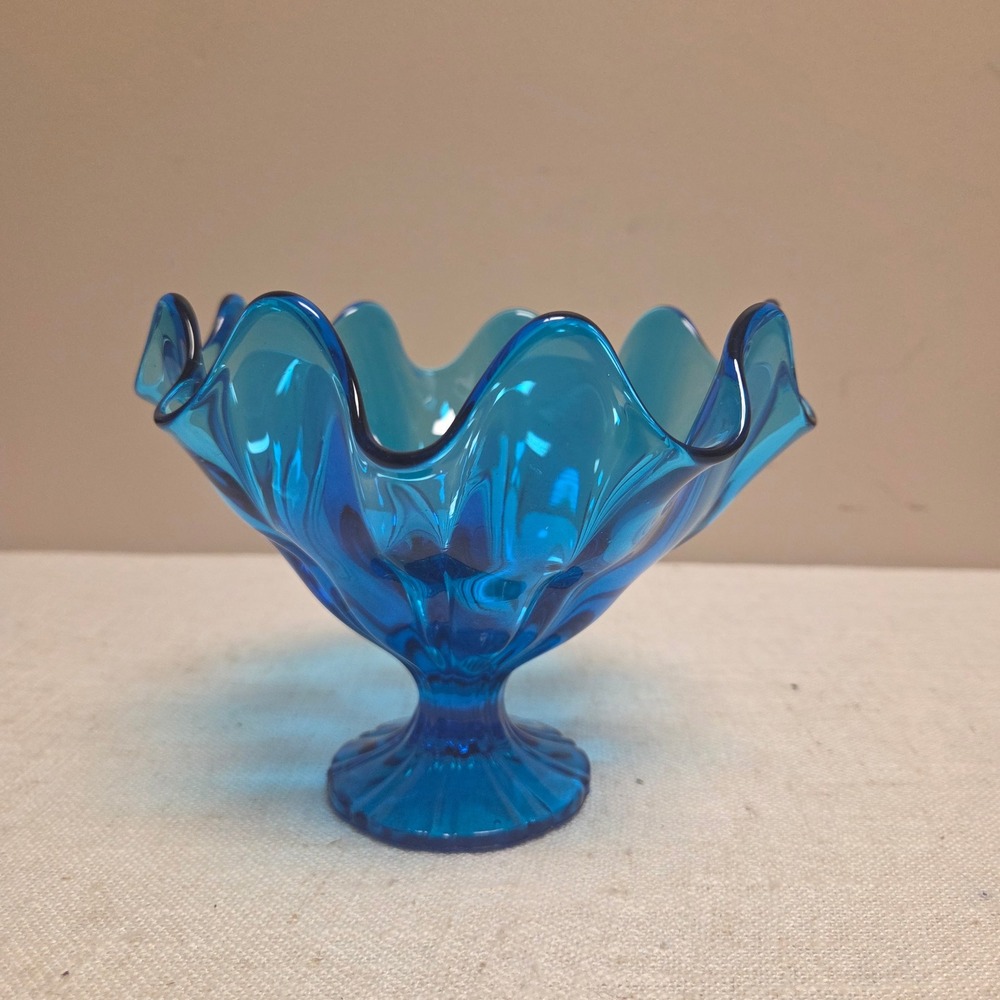 LE Smith Pecock Compote Bowl